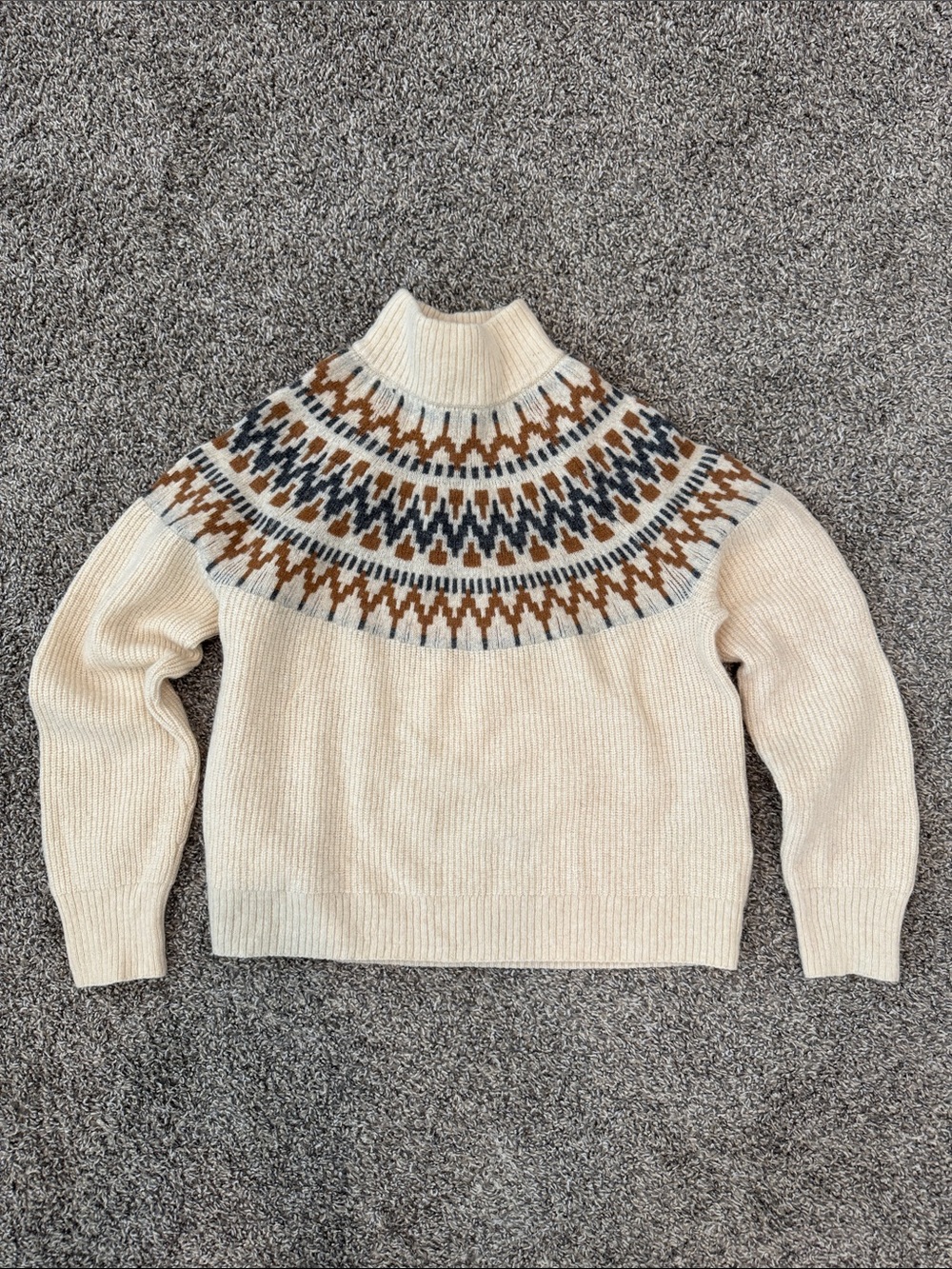J. Crew Fair Isle Sweater, Small